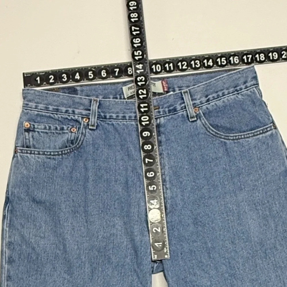 Vintage Levis 550 Jeans Mens Measures‎ 35X29 Tag 36x30 Blue Relaxed Fit
